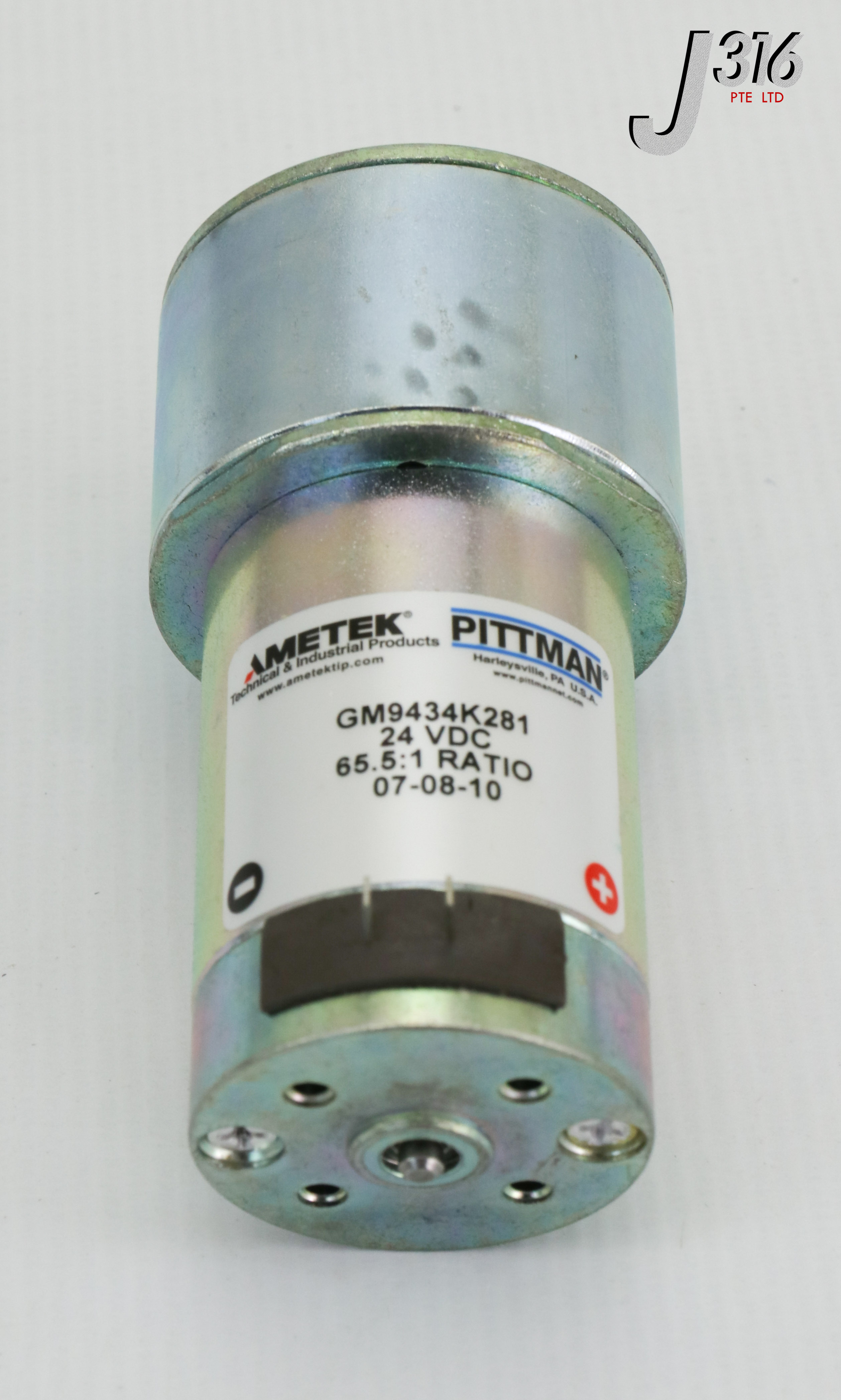 23701 PITTMAN AMETEK DC MOTOR, 24VDC, 65.5:1 (NEW) GM9434K281 | eBay